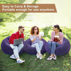 Realspring 6 9 12 Pcs Inflatable Bean Bag Chairs - Image 5