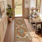 RELEANY Washable Area Rug, Runner 2'x5', Water Repellent, Pet Friendly - Image 2