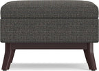 SIMPLIHOME Owen Coffee Table Storage Ottoman - Image 6