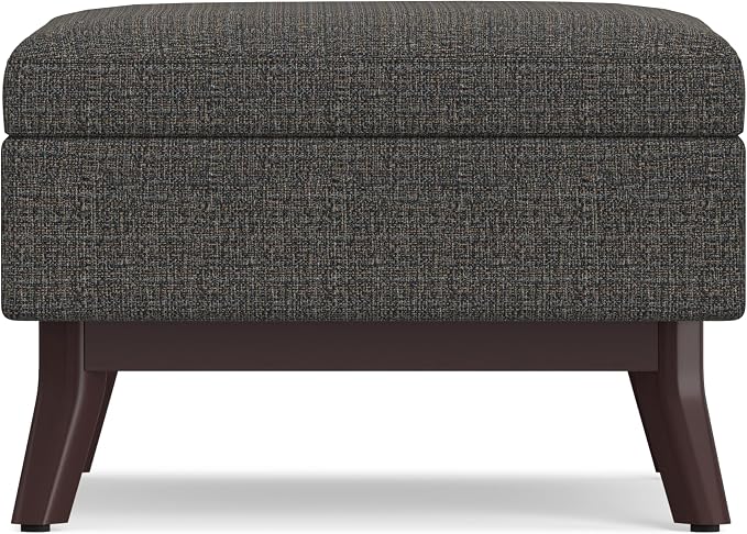 SIMPLIHOME Owen Coffee Table Storage Ottoman - Image 6