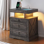WOOVIVS Side Table Set of 2 - Image 8