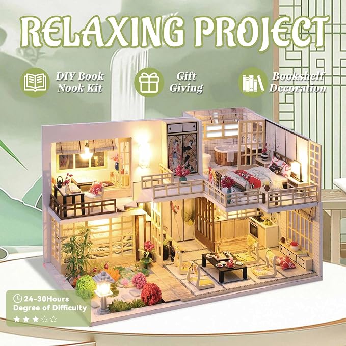 Flever Dollhouse Miniature DIY House Kit - Image 4