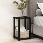 Furinno Simplistic Night Stand, 2-Tier Small Nightstand by Furinno-FitsYourSpaceFitsYourBudget