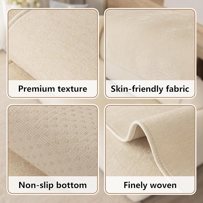 Premium Chenille Sofa Cushion Covers，Upgraded Anti-Slip Sectional Couch - Image 7