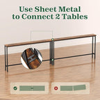 SUPERJARE 51.2 Inch Sofa Table - Image 9