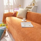 VClife Couch Cover Bohemian Orange Sofa Covers - Image 9