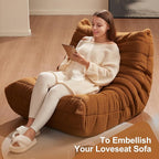 Bean Bag Chairs for Adults Giant Bean Bag Chair Memory Foam BeanBag Chair Bean - Image 5