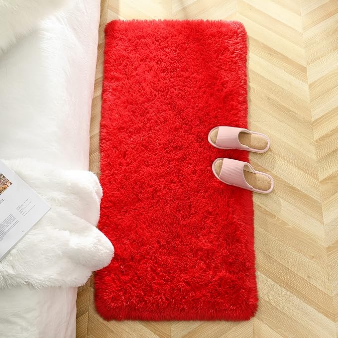 Chicrug Soft Area Rugs for Bedroom Living Room Plush Fluffy Rug 2x4 | Shag - Image 2