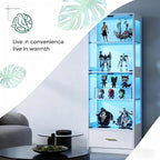 Lamtor Display Cabinet with Glass Doors - Image 9