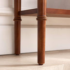 Leick Home Coastal Console Table, Solid Wood, - Image 14