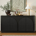 WIN2WIN 65" Fluted Sideboard Buffet Cabinet by WIN2WIN