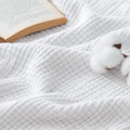 Bedsure 100% Cotton Muslin Blanket King Size by Unknown