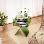 Acrylic Nightstand Side Table Modern Design Clear Home Decor Display End Table - Image 7