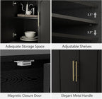 FORTUNETEC Sideboard Buffet Cabinet - Image 4