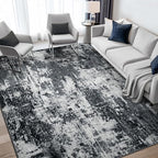 RELEANY Washable 5'x8' Abstract Area Rug by RELEANY