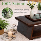 Japanese Low Floor Table Folding Coffee Tables - Image 5
