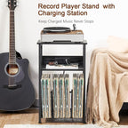 AMHANCIBLE Record Player Stand - Image 2