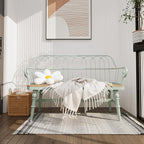 DIBRATY Entryway Bench, Spindle Back Wooden Dinning Bench, Farmhouse Foyer Bench - Image 3