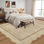 GarveeHome Scalloped Large Area Rug 10x13 Rug - Image 2