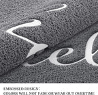 Door Mat Welcome Mat Floor Mat for Entryway, High Traffic Areas | Low Profile - Image 5