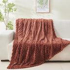 NEWCOSPLAY Fleece Clouds Cozy Twin Blanket - Image 7