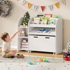 ONBRILL Kids Bookshelf and Toy Storage Organizer - Image 8