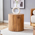 15.7'' Boho Cylinder Side Table by KTRolster