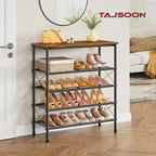 Tajsoon 5 Tier Shoe Rack Organizer - Image 4