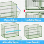 Clear Green Acrylic Figure Display Case - Image 7