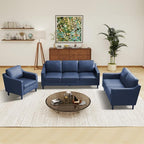 Kingfun Living Room Furniture Sets, 3 Seater Couch, Armchair and Loveseat - Image 5