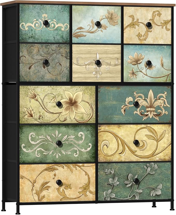 Tohomeor Dresser with Drawers for Bedroom Chest of Drawers Fabric Dresser for by Tohomeor