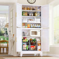 GAIOUS 75.2" Tall Metal Pantry Cabinet, Kitchen Pantry Storage Cabinets by GAIOUS
