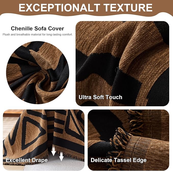VClife Couch Cover, Bohemian Sofa Cover - Image 3