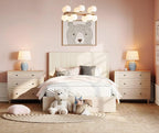 WAMPAT Farmhouse Nightstand - Image 4