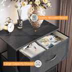 ODK Dresser for Bedroom with 4 Storage Drawers, Small Dresser Chest of Fabric - Image 4