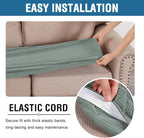 H.VERSAILTEX Super Stretch Individual Seat Cushion Covers Sofa Covers Couch - Image 5