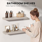 Fun Memories 55Inch Long Floating Shelves, 8 Inch Deep Shelves - Image 7
