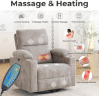 Oversized Power Recliner Chair Swivel Glider - Image 3
