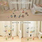 4 Shelf Clear Acrylic Display Case - Image 6