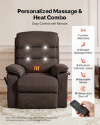 VEVOR Power Lift Recliner Chair, Dual Motor Lift Chair - Image 5