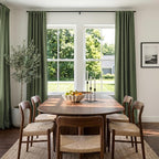 INOVADAY 100% Blackout Linen Curtains - Image 5