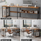 Unikito L Shaped Computer Desk - Image 6