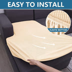 Waterproof Sectional Couch Covers, Non Slip Sofa Cushion Covers | L Shape - Image 8