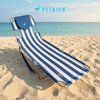 Ostrich Beach Lounge Chair, Folding & Reclining Outdoor Chaise Lounger - Image 9