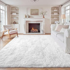 6x9 Area Rug for Living Room: Fluffy Shag Soft Washable Rugs Large Fuzzy Plush by VECARF