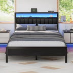 Furnulem Queen Size Bed Frame by Furnulem