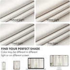 MIULEE 100% Blackout Linen Curtains - Image 7