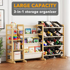 SpaceAid 3-in-1 Toy Storage Organizer - Image 3