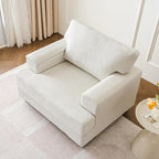 Oversized Living Room Chairs Set of 2, Comfy Accent Chair - Image 5