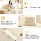 Ihanherry L-Shaped Sectional Sofa Bed - Image 6
